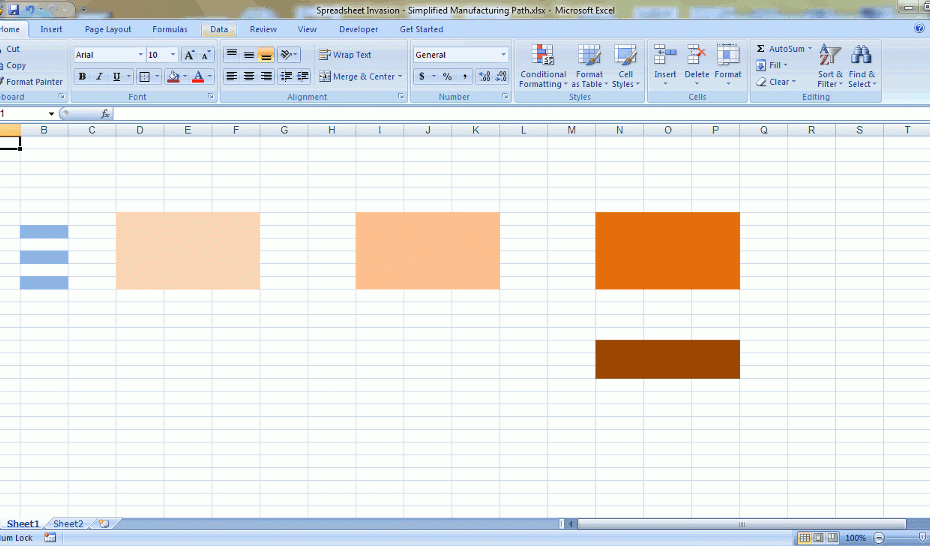 Animation Excel Spreedsheet